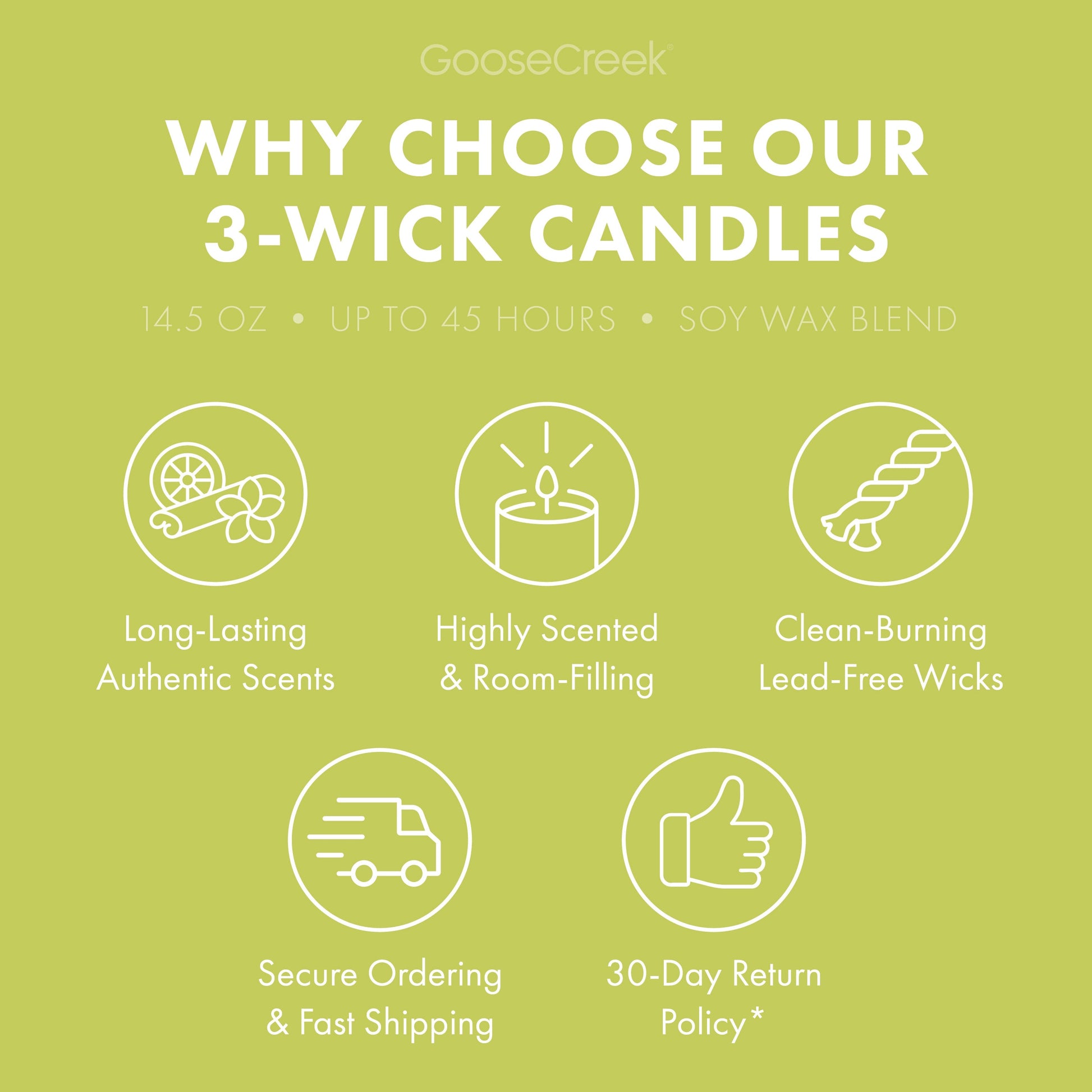 Honeydew Melon 3-Wick Candle