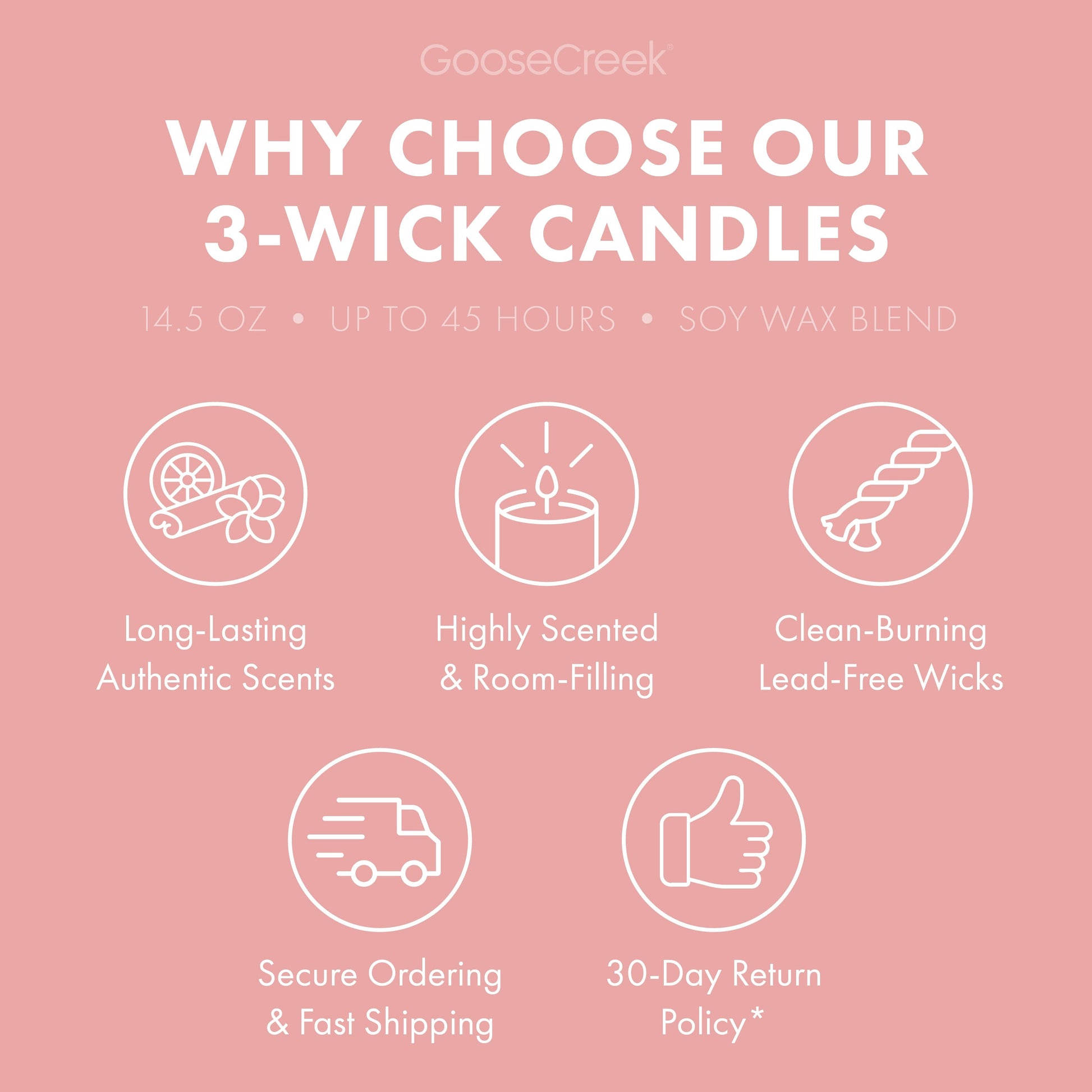 Macintosh Apple 3-Wick Candle