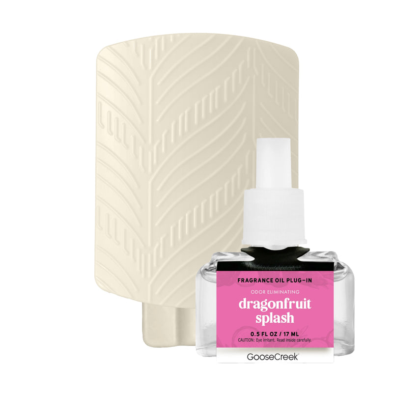 Odor Eliminating Dragonfruit Splash Plug-In &  Refill Bundle m3n6p hu6ct
