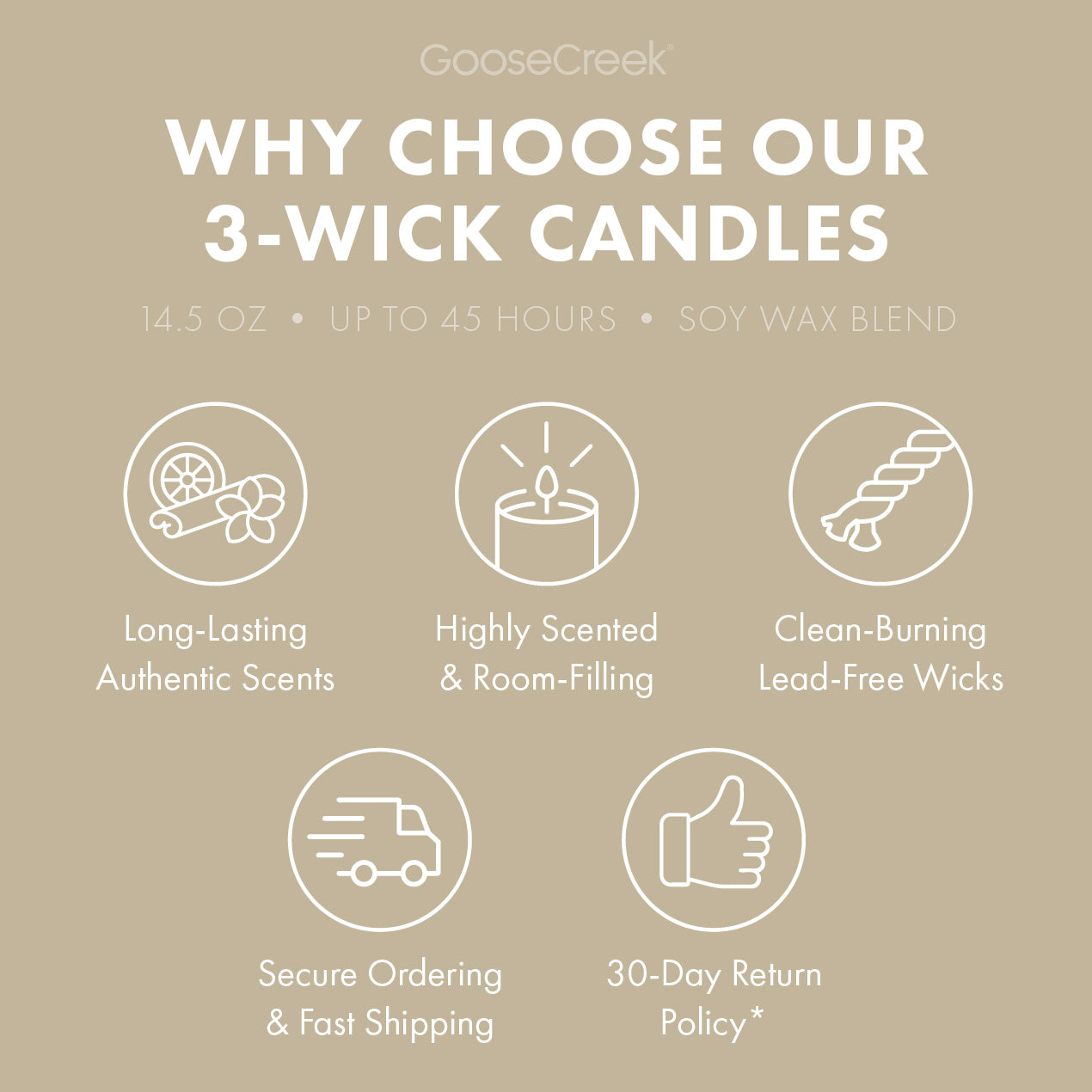 Vanilla Bean 3-Wick Candle